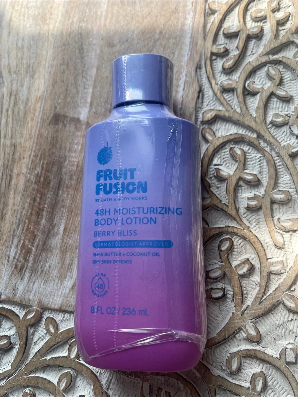 Bath & Body Works Fruit Fusion Berry Bliss Purple Ombre Body Lotion